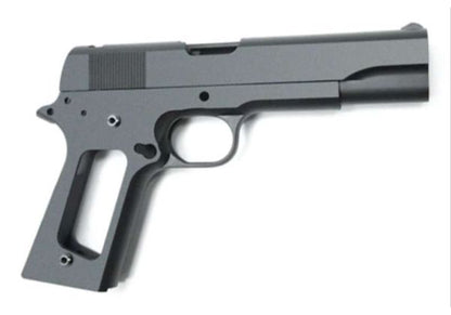 Guarder Tokyo Marui 1911シリーズ '70 GBB エアソフト GBBスライド＆フレーム (アルミ製、無刻印、ブラック)-AIRSOFT GOGO エアガン・サバゲー用品通販