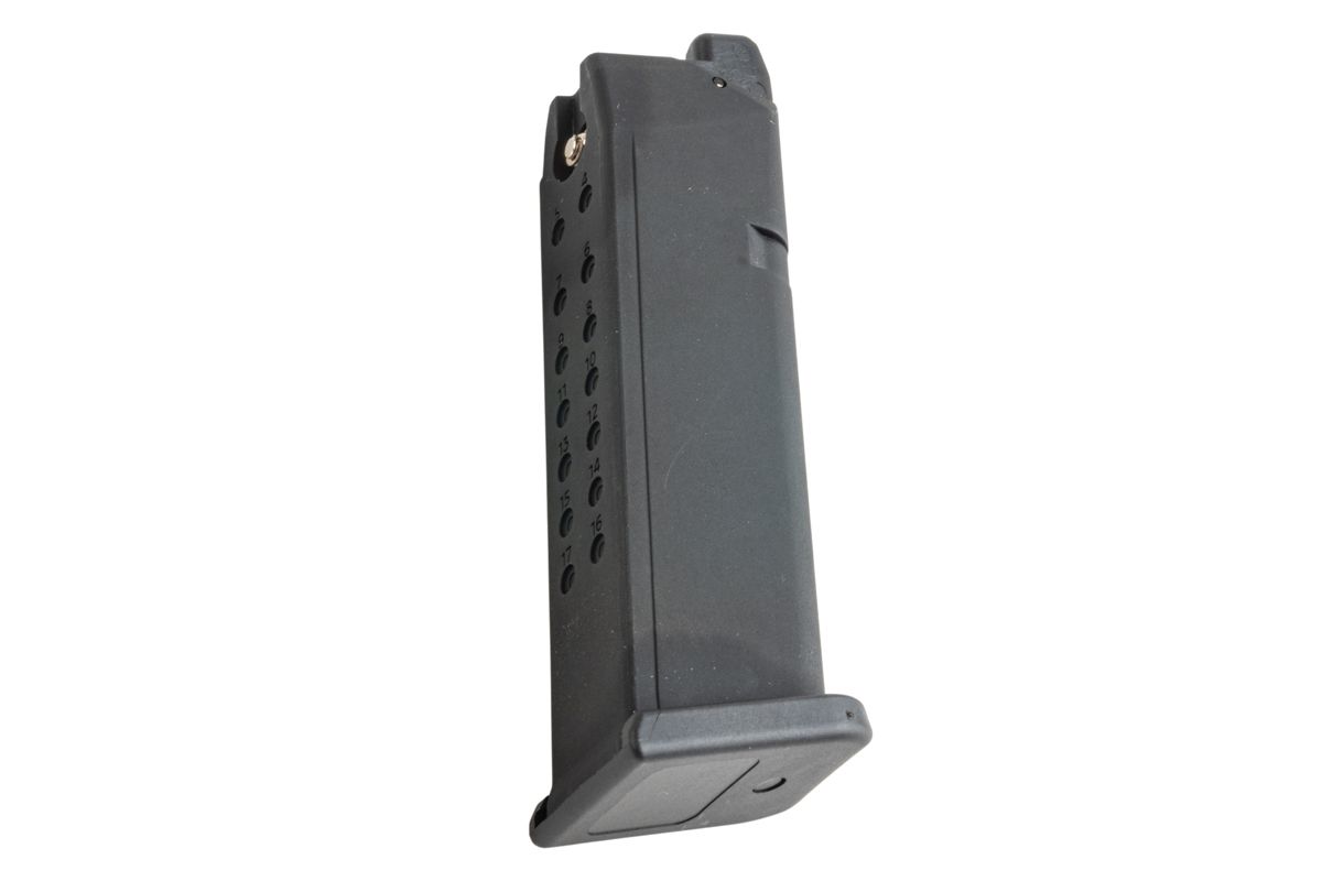 Guarder Tokyo Marui G17 Gen5 MOS GBB 軽量アルミマガジン - ブラック-AIRSOFT GOGO エアガン・サバゲー用品通販