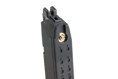 Guarder Tokyo Marui G17 Gen5 MOS GBB 軽量アルミマガジン - ブラック-AIRSOFT GOGO エアガン・サバゲー用品通販