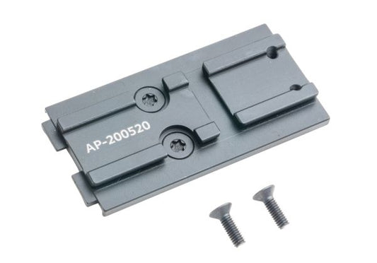 Guarder Tokyo Marui G17 Gen5 MOS GBB スチール CNC オプティクス マウント (ACRO フットプリント) - ブラック-AIRSOFT GOGO エアガン・サバゲー用品通販