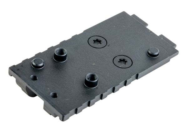 Guarder Tokyo Marui G17 Gen5 MOS GBB スチール CNC オプティクス マウント (デルタポイント フットプリント) - ブラック-AIRSOFT GOGO エアガン・サバゲー用品通販