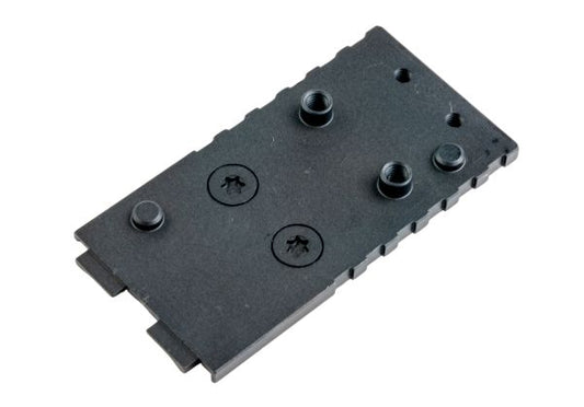 Guarder Tokyo Marui G17 Gen5 MOS GBB スチール CNC オプティクス マウント (デルタポイント フットプリント) - ブラック-AIRSOFT GOGO エアガン・サバゲー用品通販