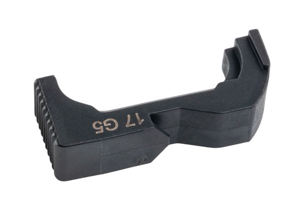 Guarder Tokyo Marui G17 Gen5 MOS GBB スタンダードマグリリース - ブラック-AIRSOFT GOGO エアガン・サバゲー用品通販