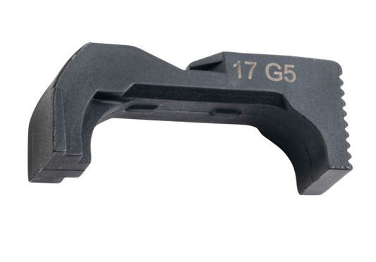 Guarder Tokyo Marui G17 Gen5 MOS GBB スタンダードマグリリース - ブラック-AIRSOFT GOGO エアガン・サバゲー用品通販