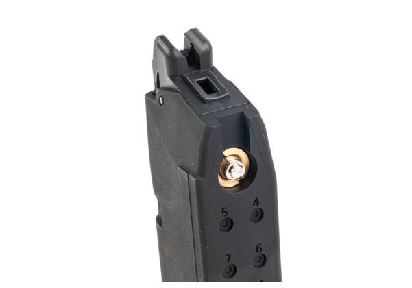 Guarder Tokyo Marui G19 Gen 5 GBB 軽量アルミマガジン - ブラック-AIRSOFT GOGO エアガン・サバゲー用品通販