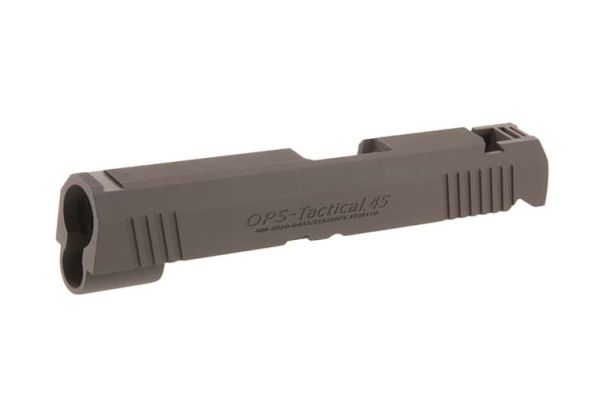 Guarder Tokyo Marui ハイキャパ 4.3 GBB Airsoft GBBスライド (OPS アルミニウム / アルミ) - TAN-AIRSOFT GOGO エアガン・サバゲー用品通販