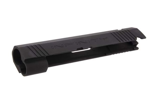 Guarder Tokyo Marui ハイキャパ 4.3 GBB エアソフト インフィニティGBBスライド (アルミニウム / アルミ) - ブラック-AIRSOFT GOGO エアガン・サバゲー用品通販