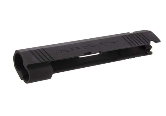 Guarder Tokyo Marui ハイキャパ 4.3 GBB エアソフト インフィニティGBBスライド (アルミニウム / アルミ) - ブラック-AIRSOFT GOGO エアガン・サバゲー用品通販