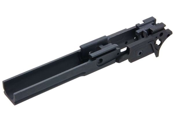 Guarder Tokyo Marui ハイキャパ 4.3 GBB フレーム (アルミ 4.3タイプ マーキング無し ブラック)-AIRSOFT GOGO エアガン・サバゲー用品通販