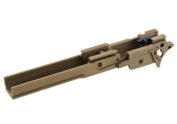 Guarder Tokyo Marui ハイキャパ 4.3 GBB フレーム (アルミ、4.3タイプ、マーキング無し、ダークアース)-AIRSOFT GOGO エアガン・サバゲー用品通販