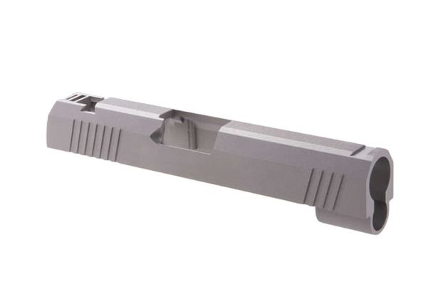 Guarder Tokyo Marui ハイキャパ 4.3 GBBスライド (アルミニウム / アルミ) - 銀(ぎん)-AIRSOFT GOGO エアガン・サバゲー用品通販