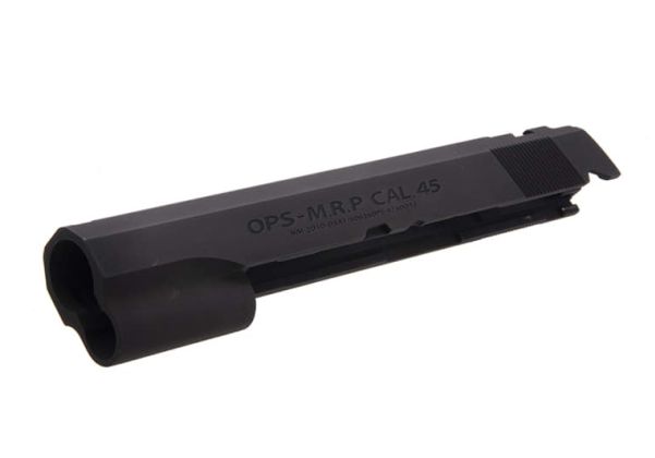 Guarder Tokyo Marui ハイキャパ 5.1 GBB Airsoft GBBスライド (OPS アルミ) - ブラック-AIRSOFT GOGO エアガン・サバゲー用品通販