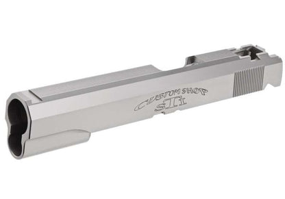 Guarder Tokyo Marui ハイキャパ 5.1 GBB GBBスライド 軽量ノズルハウジング付き (スチールCNC、インフィニティ、ブラック)-AIRSOFT GOGO エアガン・サバゲー用品通販