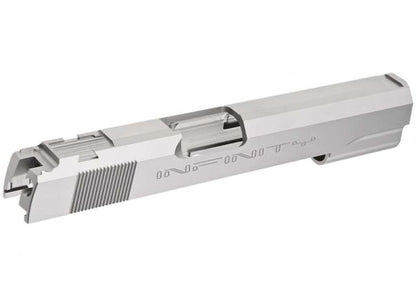 Guarder Tokyo Marui ハイキャパ 5.1 GBB GBBスライド 軽量ノズルハウジング付き (ステンレスCNC、インフィニティ、銀(ぎん))-AIRSOFT GOGO エアガン・サバゲー用品通販