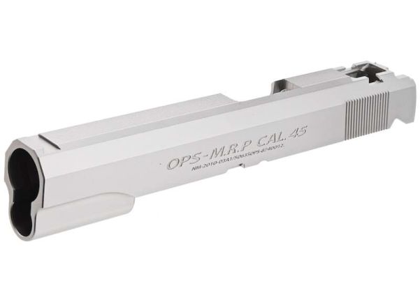 Guarder Tokyo Marui ハイキャパ 5.1 GBB GBBスライド 軽量ノズルハウジング付き (ステンレスCNC、OPS、銀(ぎん))-AIRSOFT GOGO エアガン・サバゲー用品通販