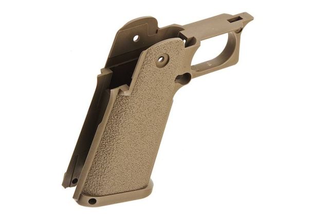 Guarder Tokyo Marui ハイキャパ GBB エンハンスドグリップ (スタンダード、ダークアース)-AIRSOFT GOGO エアガン・サバゲー用品通販