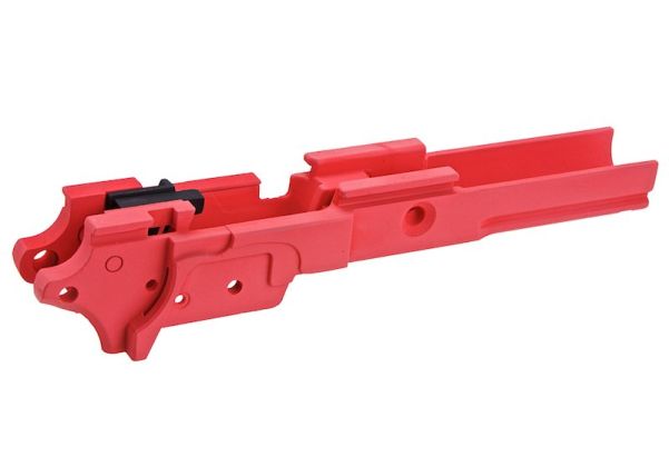Guarder Tokyo Marui ハイキャパ5.1 GBBフレーム (アルミ スタンダード マーキング無し ピンク)-AIRSOFT GOGO エアガン・サバゲー用品通販