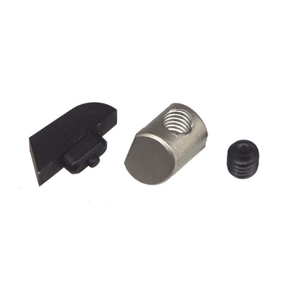 Guarder製アルミGBBスライド - セラミック/銀(ぎん)（マルイV10 GBB用）（V10-40C）-AIRSOFT GOGO エアガン・サバゲー用品通販