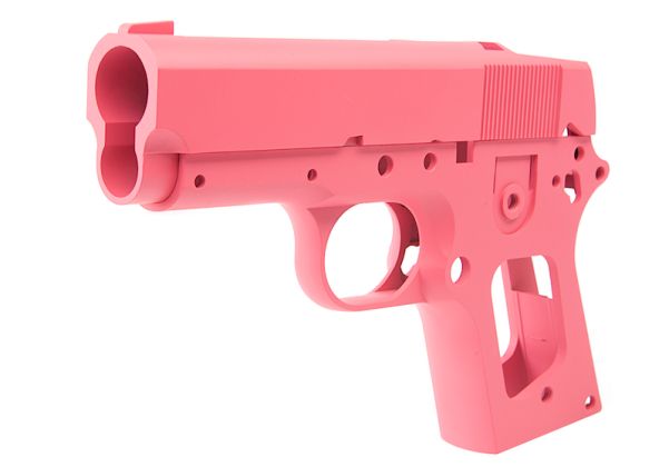 Guarder製アルミキット Tokyo Marui ちゃいろTONICS Vorpal Bunny用 （ピンク／マーキングなし）-AIRSOFT GOGO エアガン・サバゲー用品通販