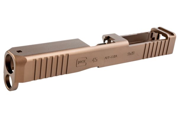 Guarder製 G45 Gen5スタイルGBBスライド（Tokyo Marui G17 Gen5 MOS GBB用）（CNCアルミニウム / アルミ製、ダークアースカラー）-AIRSOFT GOGO エアガン・サバゲー用品通販