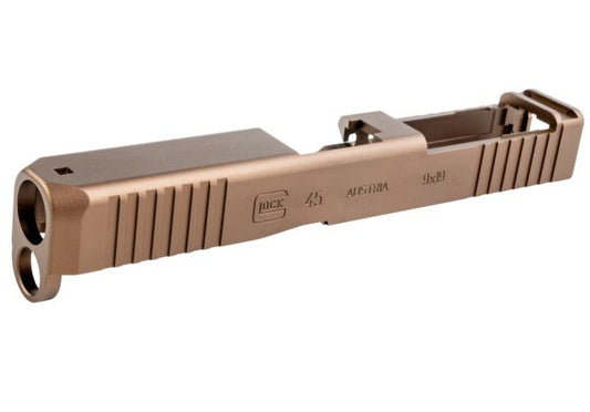 Guarder製 G45 Gen5スタイルGBBスライド（Tokyo Marui G17 Gen5 MOS GBB用）（CNCアルミニウム / アルミ製、ダークアースカラー）-AIRSOFT GOGO エアガン・サバゲー用品通販