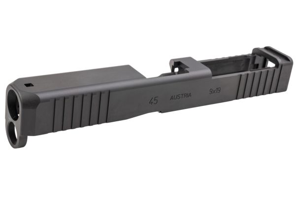 Guarder製 G45 Gen5スタイルGBBスライド（Tokyo Marui G17 Gen5 MOS GBB用）（CNCスチール、ブラック）-AIRSOFT GOGO エアガン・サバゲー用品通販