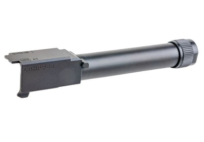Guarder製 G45スタイルスクリュー切りアウターバレル（Tokyo Marui G17 Gen 5 MOS GBB用）（スチールCNC加工、14mm逆スクリュー、ブラック）-AIRSOFT GOGO エアガン・サバゲー用品通販