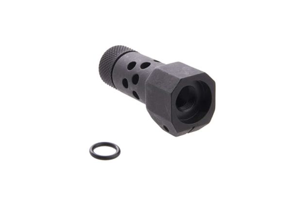 Guarder製スチール製サプレッサー（KJ Works KC-02用、タイプB）-AIRSOFT GOGO エアガン・サバゲー用品通販
