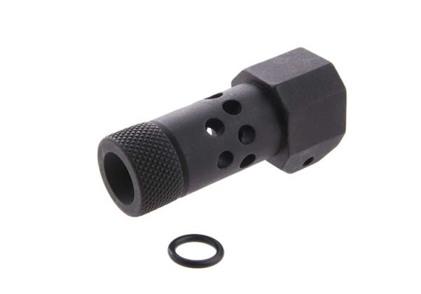 Guarder製スチール製サプレッサー（KJ Works KC-02用、タイプB）-AIRSOFT GOGO エアガン・サバゲー用品通販