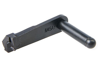 Guarder製ステンレスGBBスライドストップ Tokyo Marui M45A1 GBBピストル用 - ブラック-AIRSOFT GOGO エアガン・サバゲー用品通販