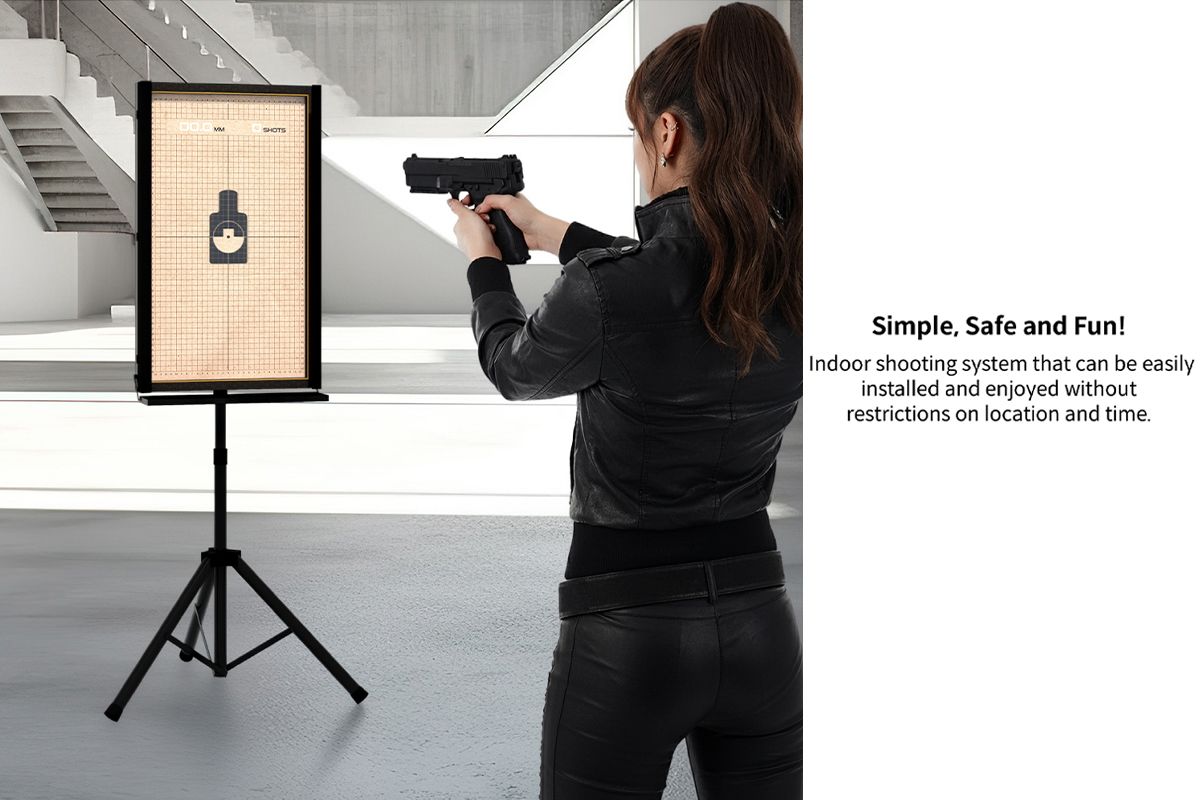 GUNPOWER アドバンスドSMT プロフェッショナルターゲットシステム（サイズ：24インチ／垂直）-AIRSOFT GOGO エアガン・サバゲー用品通販