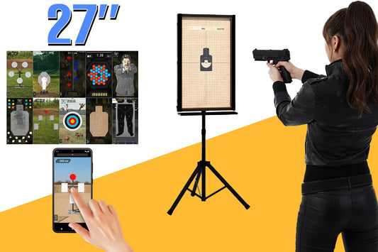GUNPOWER アドバンスドSMT プロフェッショナルターゲットシステム（サイズ：27インチ／垂直）-AIRSOFT GOGO エアガン・サバゲー用品通販
