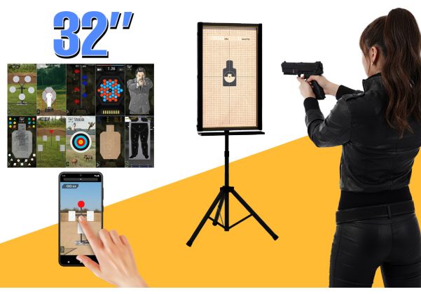 GUNPOWER アドバンスドSMT プロフェッショナルターゲットシステム（サイズ：32インチ／垂直）-AIRSOFT GOGO エアガン・サバゲー用品通販