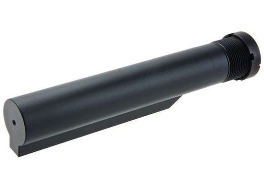 Guns Modify 6ポジションバッファーーチューブ ミルスペックねじ込み式MWSレシーバー用 (一体型(いったいけい)フルCNC、ブラック)-AIRSOFT GOGO エアガン・サバゲー用品通販