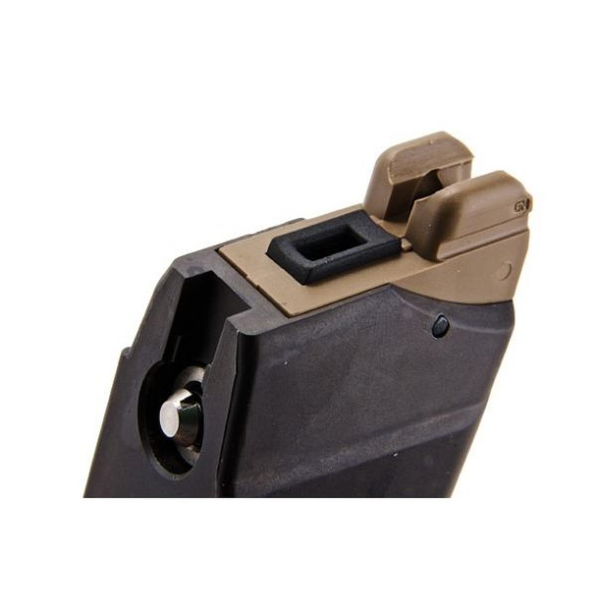 GUNS MODIFY 東京マルイ G シリーズ GEN 3/GEN 4 GBB ピストル用フルアップグレード グリーン ガス マガジン - DE (25RDS)-AIRSOFT GOGO エアガン・サバゲー用品通販
