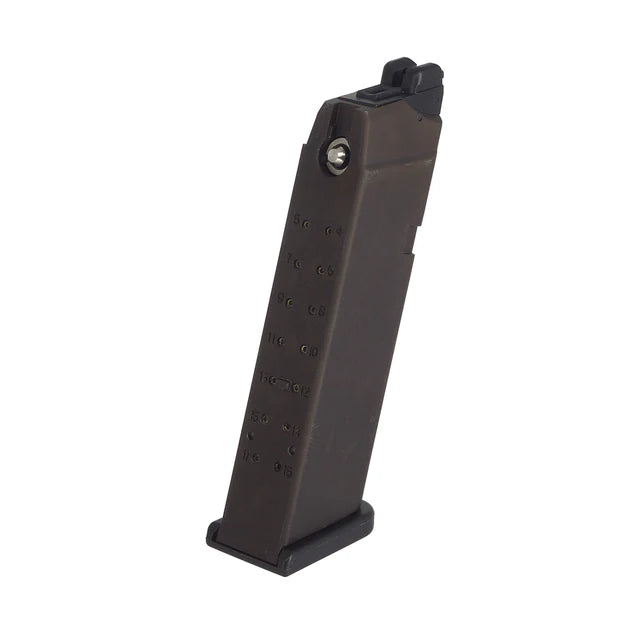 Guns Modify アップグレード 25 Rds ガスマガジン マルイ G17 エアソフトガン用 (GM0482) - ブラック-AIRSOFT GOGO エアガン・サバゲー用品通販