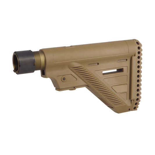 Guns Modify CNC バッファーチューブ、A5 スリムストック付き VFC HK416 GBB (GM0560 / GM0561) - FDE-AIRSOFT GOGO エアガン・サバゲー用品通販