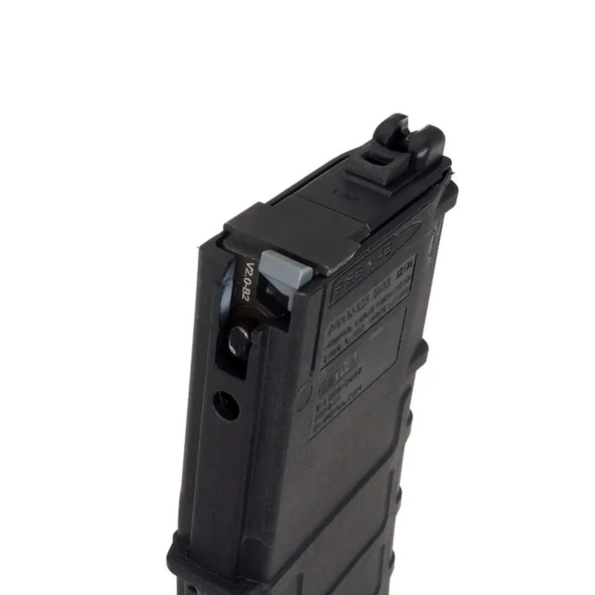 Guns Modify EVO 35 ラウンド マガジン Ver.2 マルイ MWS M4 GBB ライフル用 (GM0502-V2) - ブラック-AIRSOFT GOGO エアガン・サバゲー用品通販