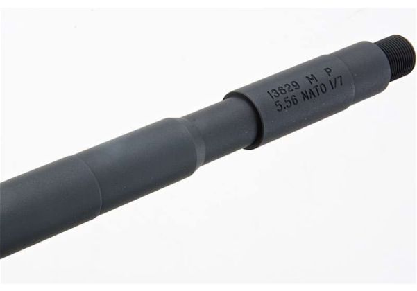 Guns Modify Tokyo Marui MWS GBBR エアソフトガン 一体型(いったいけい)アウターバレル 14.5インチ ミルスペック (アルミニウム / アルミ)-AIRSOFT GOGO エアガン・サバゲー用品通販