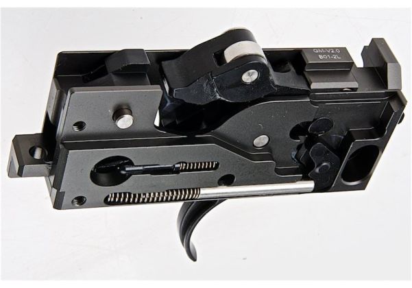 Guns Modify Tokyo Marui MWS GBBR EVO アルミCNCトリガーボックス（ドロップインスチールパーツ付き）（標準トリガー）-AIRSOFT GOGO エアガン・サバゲー用品通販