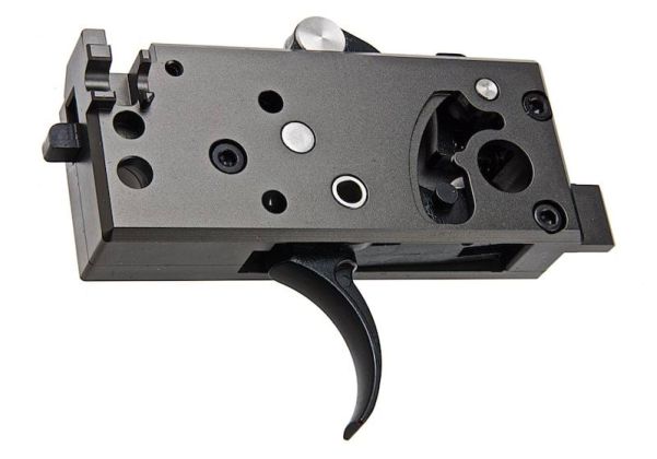 Guns Modify Tokyo Marui MWS GBBR EVO アルミCNCトリガーボックス（ドロップインスチールパーツ付き）（標準トリガー）-AIRSOFT GOGO エアガン・サバゲー用品通販
