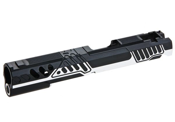 Gunsmith Bros HI Capa 5.1 GBBスライド (タイプ192) - ブラック 2トーン、アルミニウム / アルミ-AIRSOFT GOGO エアガン・サバゲー用品通販