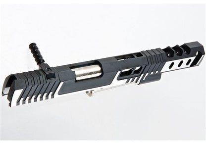 Gunsmith Bros HI-CAPA オープンGBBスライドキット (TT サンド VIP) - ブラック 2トーン-AIRSOFT GOGO エアガン・サバゲー用品通販