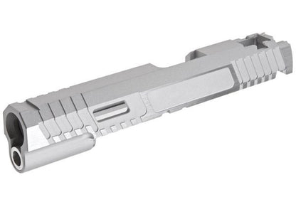 Gunsmith Bros TTI製 シングルGBBスライド Tokyo Marui ハイキャパ GBBピストル用 - 銀(ぎん)-AIRSOFT GOGO エアガン・サバゲー用品通販