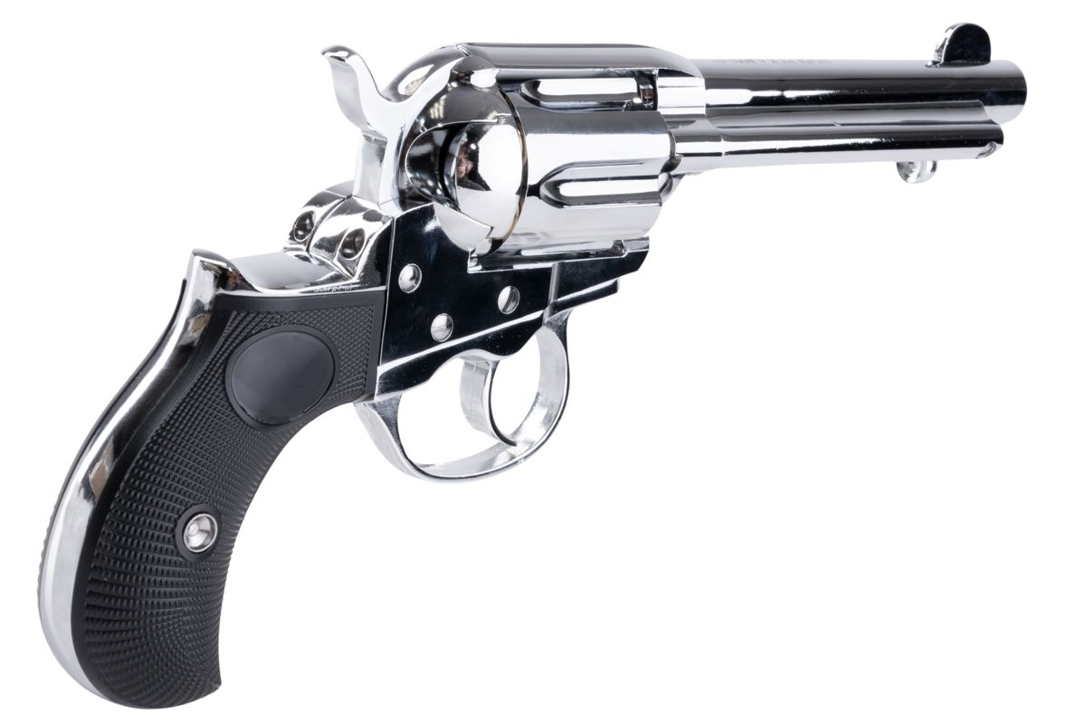 Hartford コルト ライトニング M1877 4.5インチ ヘビーウェイト モデルガン - 銀(ぎん)-AIRSOFT GOGO エアガン・サバゲー用品通販