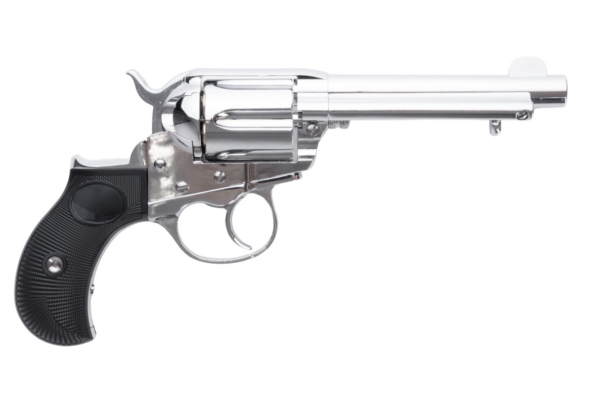 Hartford コルト ライトニング M1877 4.5インチ ヘビーウェイト モデルガン - 銀(ぎん)-AIRSOFT GOGO エアガン・サバゲー用品通販