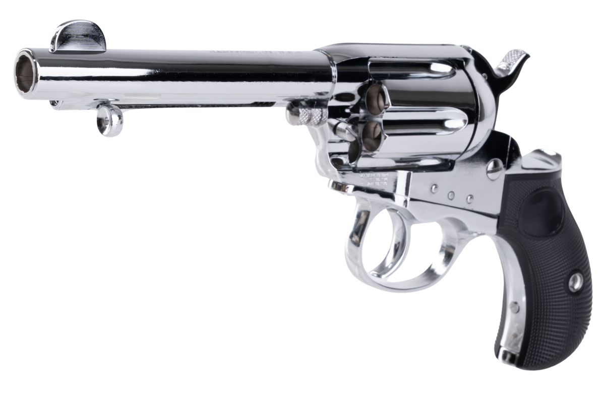 Hartford コルト ライトニング M1877 4.5インチ ヘビーウェイト モデルガン - 銀(ぎん)-AIRSOFT GOGO エアガン・サバゲー用品通販
