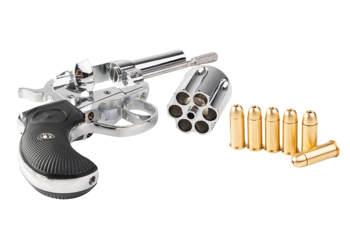 Hartford コルト ライトニング シェリフ 2.5 インチ モデルガン - 銀(ぎん)-AIRSOFT GOGO エアガン・サバゲー用品通販