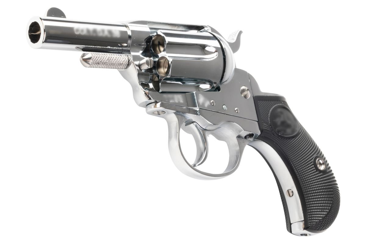 Hartford コルト ライトニング シェリフ 2.5 インチ モデルガン - 銀(ぎん)-AIRSOFT GOGO エアガン・サバゲー用品通販