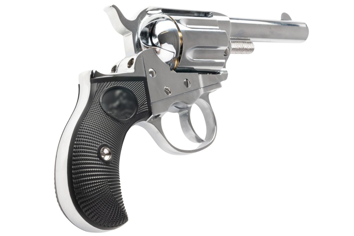 Hartford コルト ライトニング シェリフ 3.5 インチ モデルガン - 銀(ぎん)-AIRSOFT GOGO エアガン・サバゲー用品通販